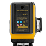 Лазерный уровень мультипризменный DLV-360-3T, 30 м, зеленый луч, Li-Ion 2,4 Aч, штатив // Denzel