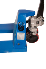 Тележка гидравлическая 1500 кг 2400 мм полиуретановые колеса TOR RHP