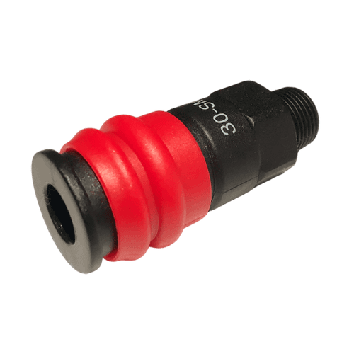 HRS-830SM Композитное пневматическое быстроразъёмное соединение с внешней резьбой M 3/8"