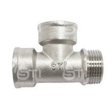 Тройник латунный