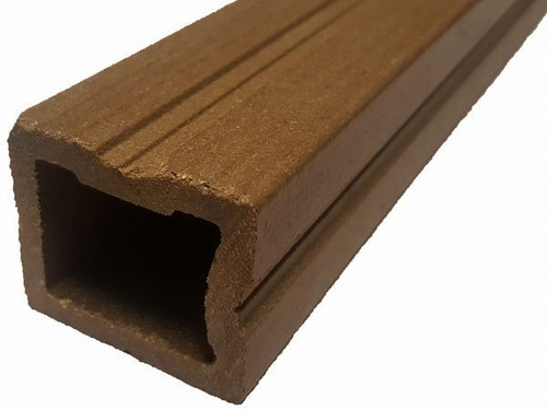 Лага ПВХ 35*40*4000мм для террасной доски (с канавкой для "бесшовного" кляймера)