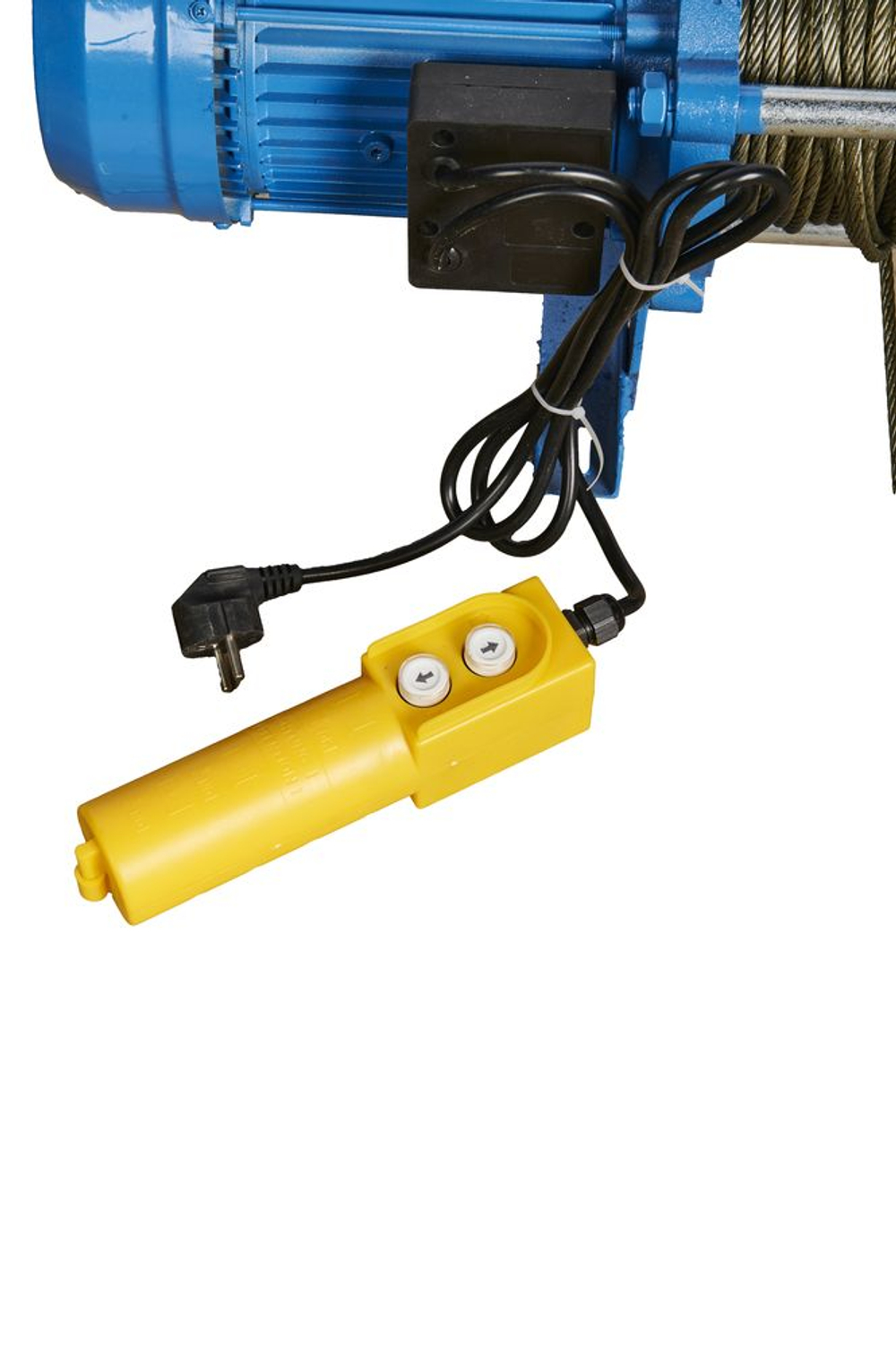 Лебедка электрическая 500/1000 кг 70/35 м с канатом 380 В TOR KCD