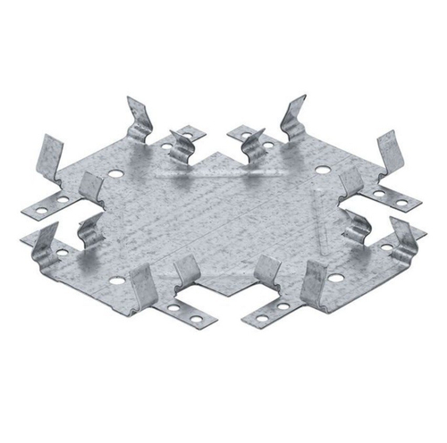 Соединитель одноуровневый КРАБ Knauf для ПП 60х27 мм, 0,9 мм, шт