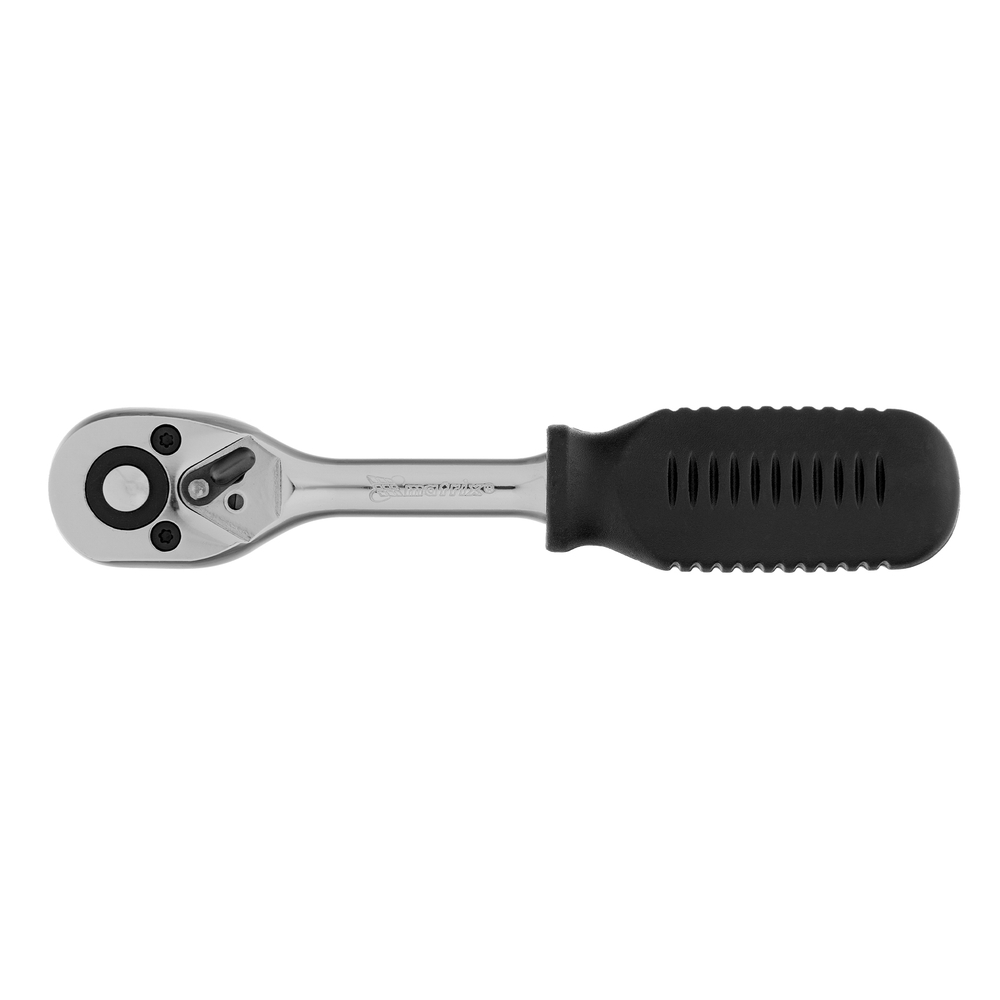 Ключ-трещотка 1/4", CrV, 45 зубьев, с быстрым сбросом, хром Matrix