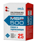 Ремонтная смесь для бетона Гора Хрустальная МБР 500 25 кг, шт