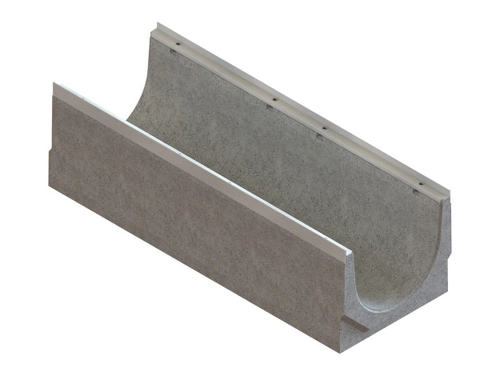 Лотки водоотводные бетонные BetoMax Drive DN300 каскадом h260-h410 под решетку кл.D400,E600