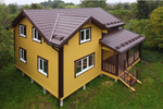 Металлочерепица классик 0,5 Satin RAL 8017 шоколад