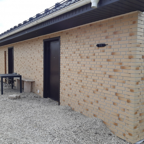 Угол Флемиш, Желтый жженый для фасадных панелей