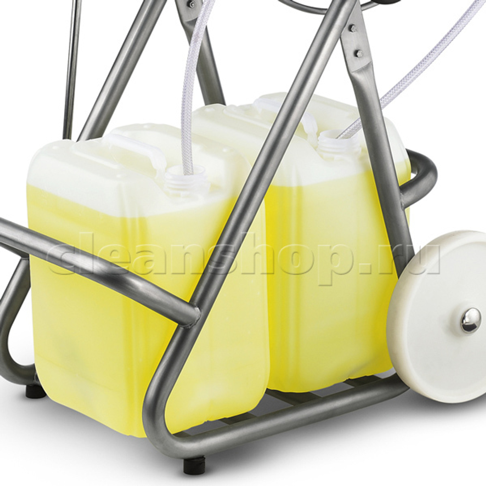 Тележка для канистр с чистящими средствами