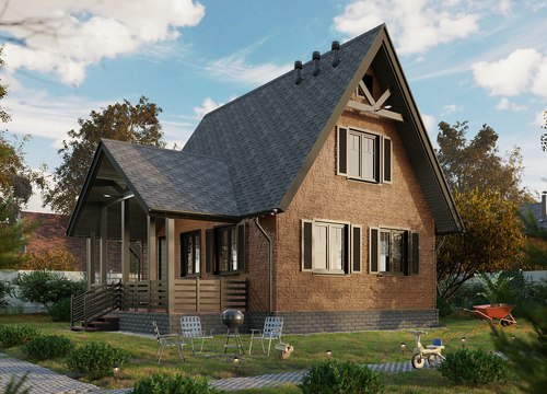 Софит Premium, T4 сплошной, шоколад