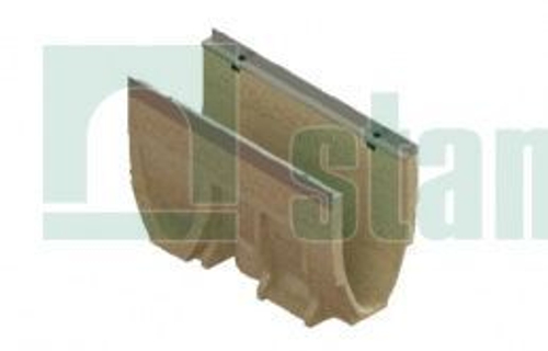 Лоток водоотводный CompoMax Drive DN150 H32 полимербетонный полуметровый кл.Е