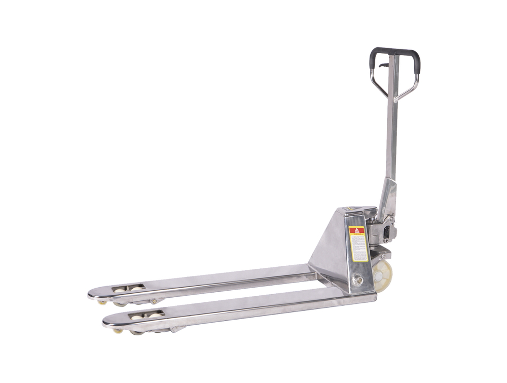 Тележка гидравлическая из нержавеющей стали 3000 кг 800 мм нейлоновые колеса TOR WH-30S