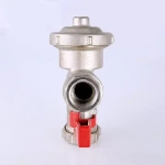 Кран шаровый с фильтром и редуктором давления ½"в x ½"в Valtec VT.300.N.04
