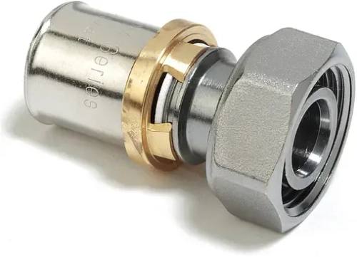 Муфта пресс с накидной гайкой 16мм x ¾"ек Giacomini RM179X103