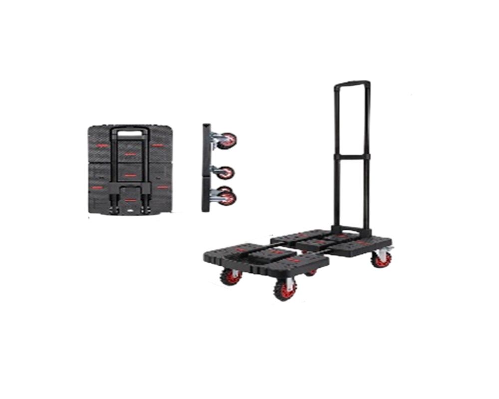 Тележка складная платформенная TOR PT-220 220 кг 400х585(705) мм колеса 100 мм х 5 шт