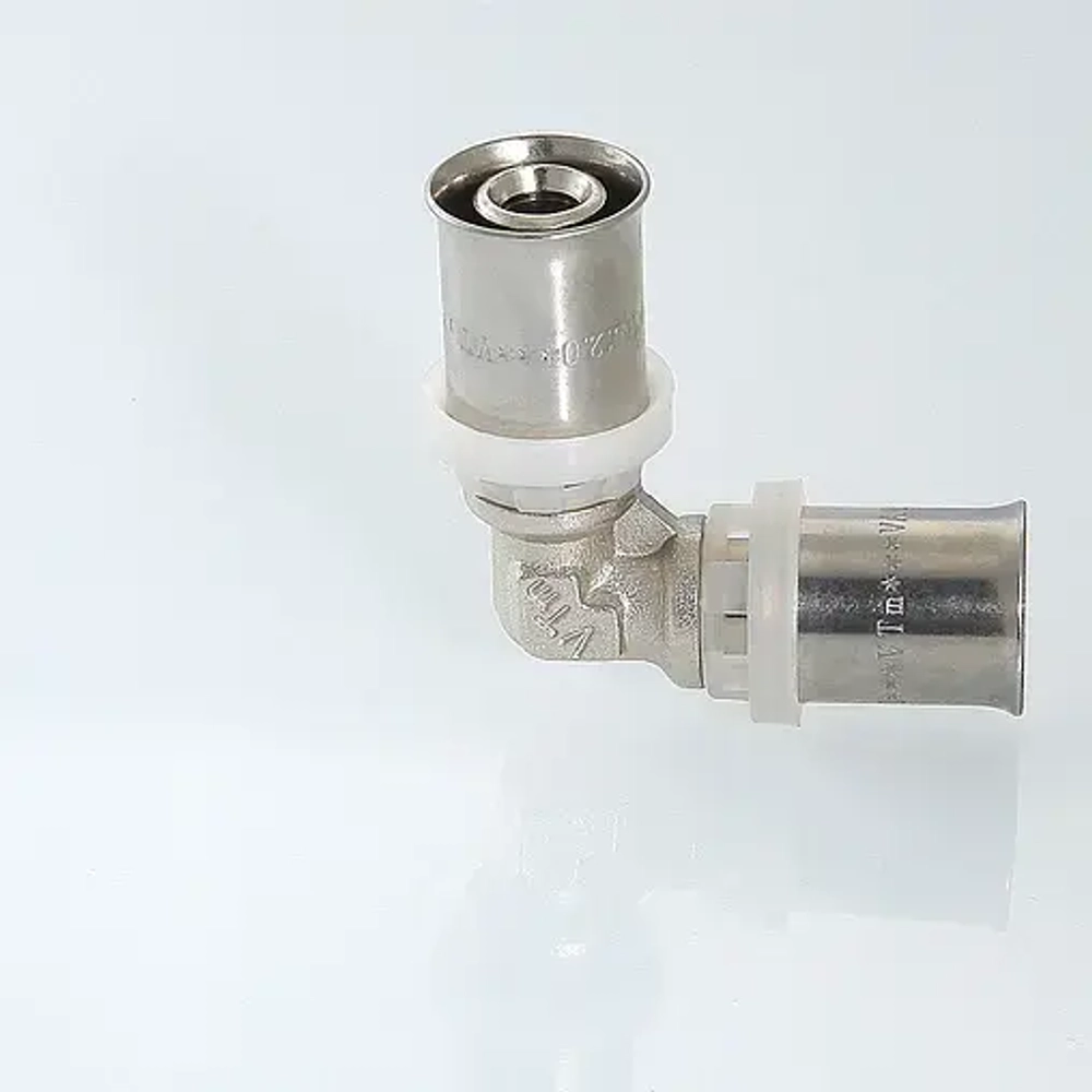 Уголок пресс соединительный 20мм Valtec VTm.251.N.002020