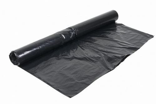 Пленка полиэтиленовая техническая черная ТУ 150 мкм, рукав 1500 мм х 2, 100 м, рул