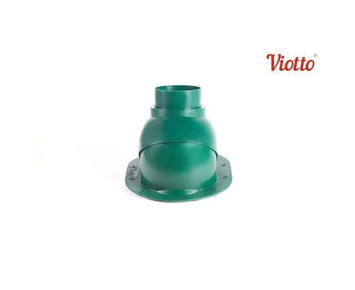 Выход вентиляции канализации для готовой мягкой и фальцевой кровли 335\250\423 зеленый мох RAL 6005