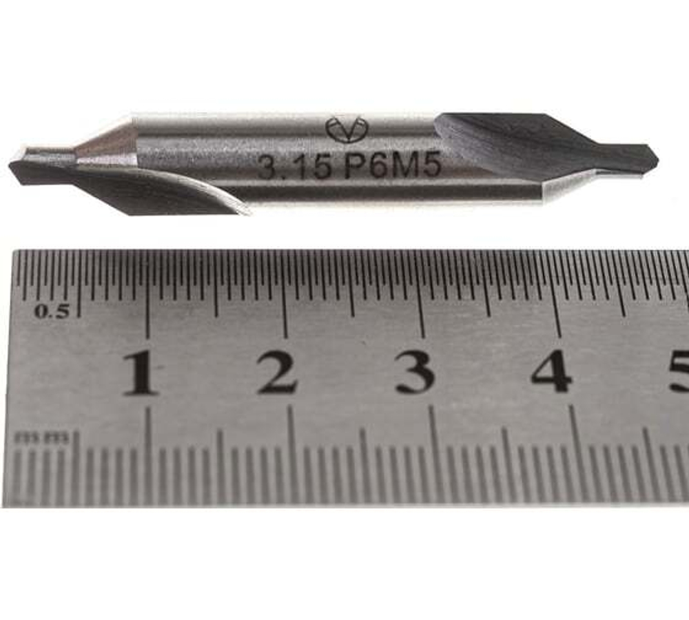 Сверло центровочное тип A (3.15 мм; Р6М5) GRIFF a140019