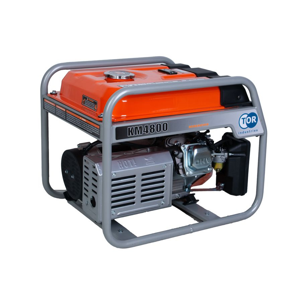 Генератор бензиновый 3,3 кВт 220В 16 л с ручным запуском TOR KM4800H