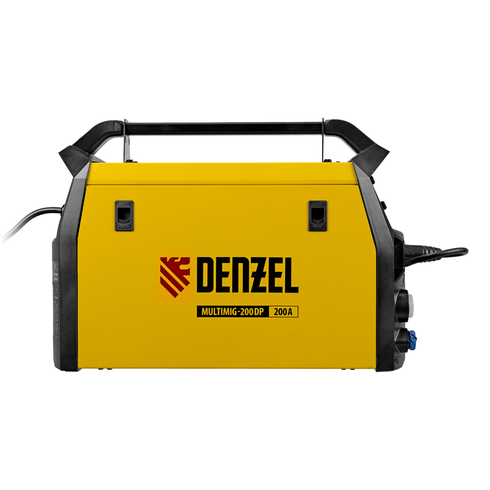 Аппарат инвертор. полуавтомат. сварки MultiMIG-200DP Synergy Double Pulse, 200 А, ПВ 80% Denzel
