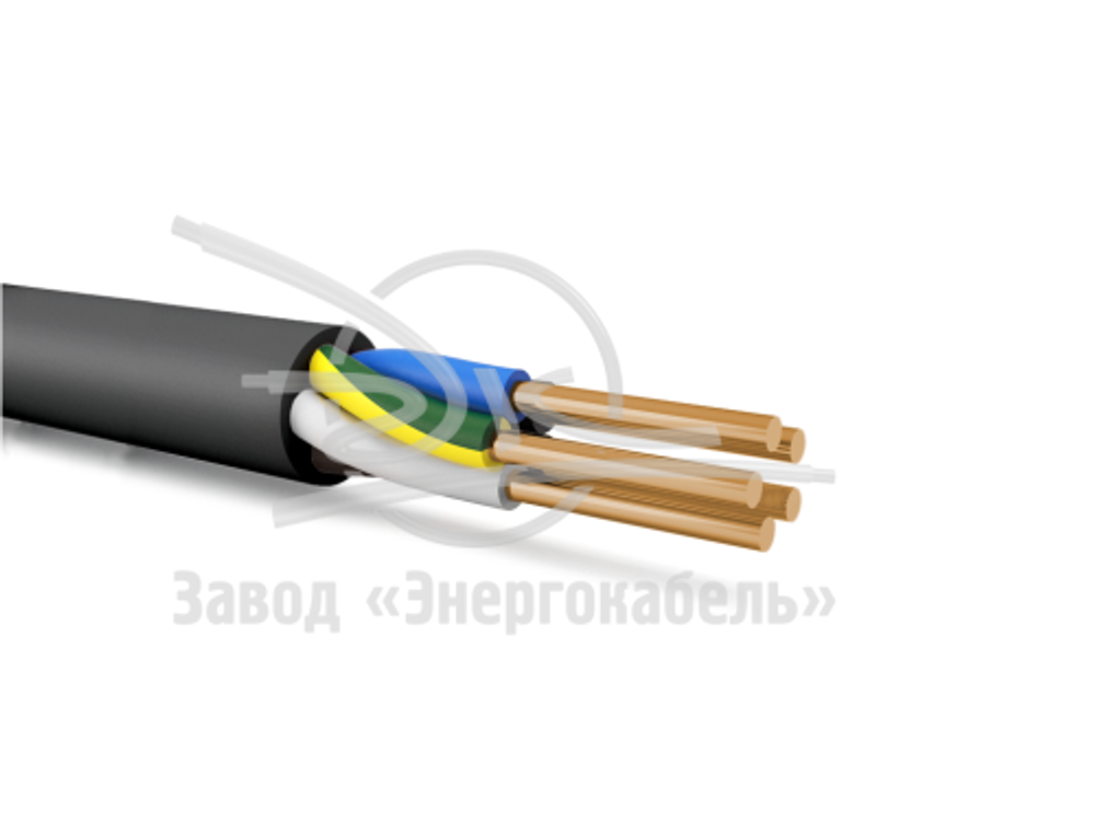 Кабель силовой ВВГнг(А)-LS 5х6ок(N,PE)-0,66 (ГОСТ 31996-2012) Энергокабель