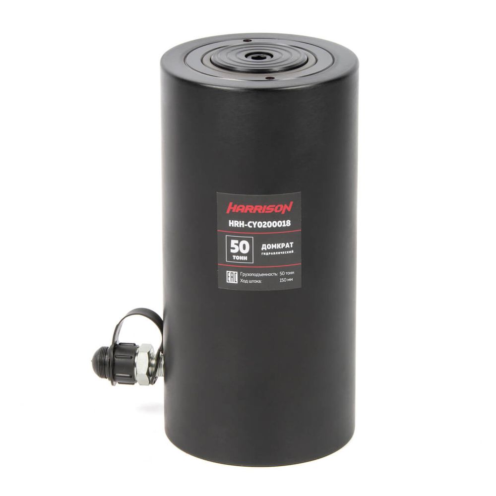HRH-CY0200018 Домкрат гидравлический, однополостной, алюминиевый 50 т, ход 150 мм