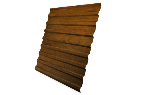 Профнастил C20B 0,45 Print-Double Elite Golden Wood