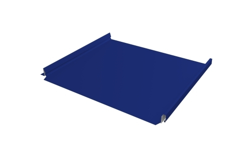 Кликфальц Fin 24 Grand Line 0,45 PE с пленкой на замках RAL 5002 ультрамариново-синий