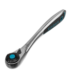 Набор торцевых головок, трещотка 120 зубьев, 1/4", CrV, 12 предметов Gross