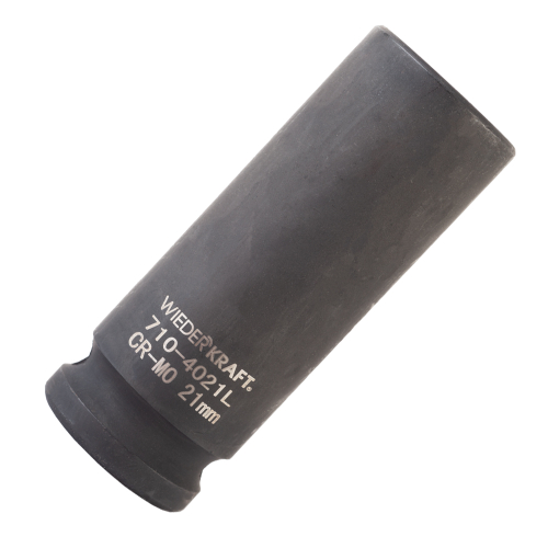 WDK-710-4021L   Головка торцевая ударная глубокая 1/2", 6 гр. 21 мм.