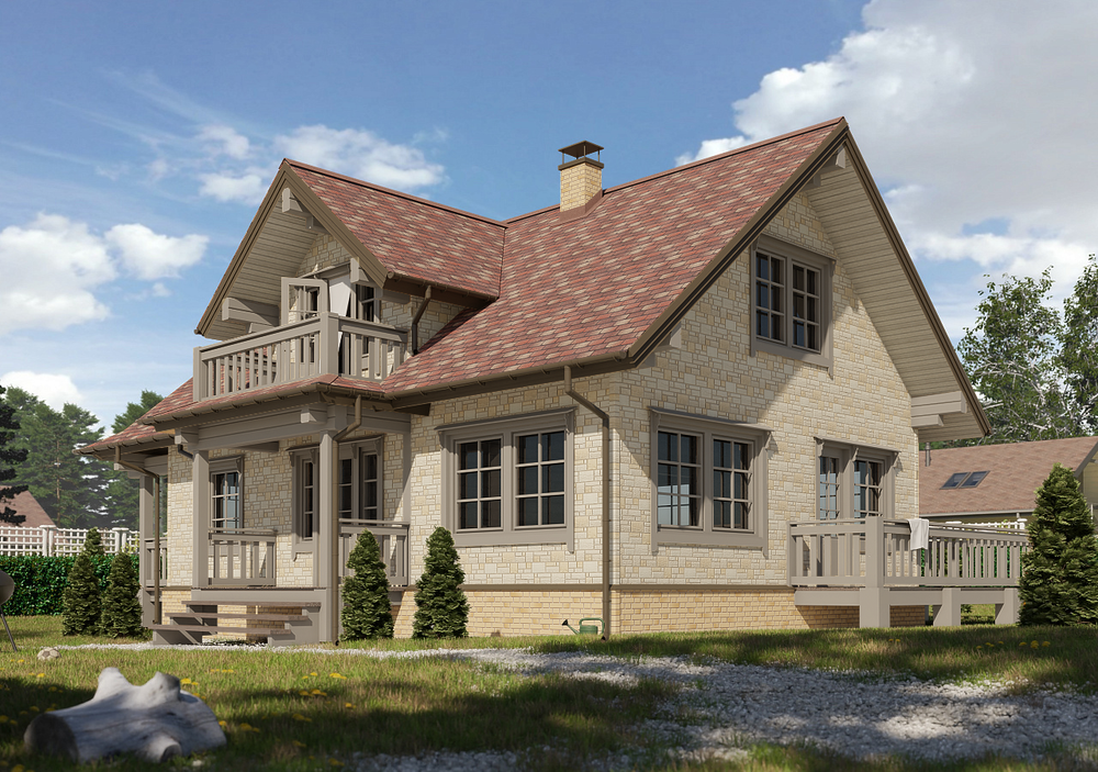Угол желоба 135˚ Premium, каштан