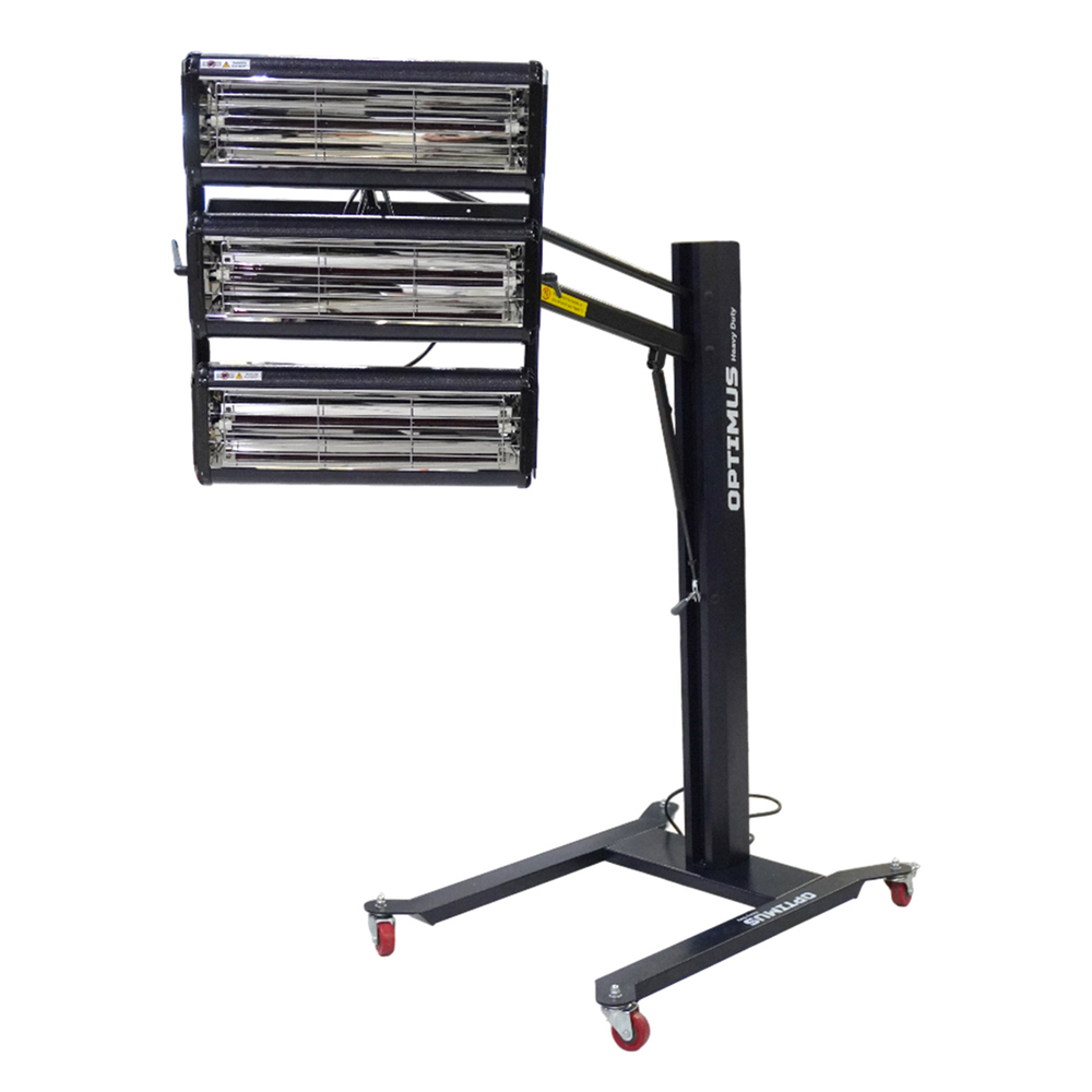 OPT-F3S Трехкассетная мобильная ИК сушка на пантографической стойке