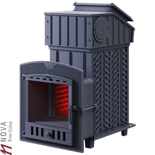 Печь для бани GFS 30П2 ЗК под облицовку (короб/дверца для пара)