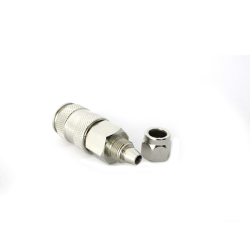 WDK-830SPA Cоединение с обжимным креплением шланга, диаметр 8/10