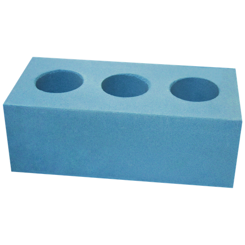 Кирпич силикатный Симат утолщенный пустотелый синий