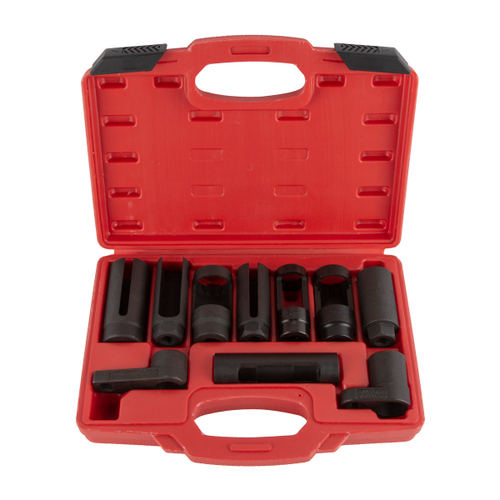 WDK-214250 Набор головок для кислородных датчиков и лямбда-зондов, 10 предметов