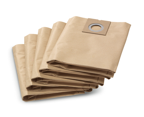 Фильтр-мешки бумажные для NT 27/1, NT 30/1, 5 шт