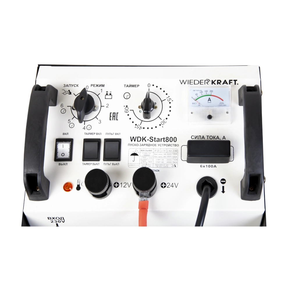 WDK-Start800 Пуско-зарядное устройство 760А, 12/24В