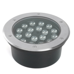 Светодиодный светильник тротуарный (грунтовый) Feron SP2804, 20W, AC12V, низковольтный, 3000K, металлик, IP67 48348