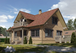 Кронштейн желоба металлический Standard, светло-коричневый