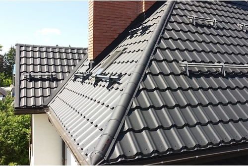 Снегозадержатель NEW трубчатый Grand Line RAL 9005 3м