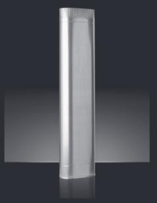 Дымоход Craft нержавеющий овальный (316/0,8) ф120*240 L=1,0м