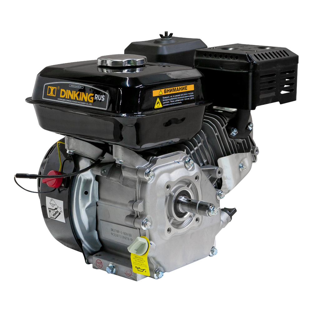 Двигатель Dinking DK170F-1-ECO(S) (7л.с., 20мм вал, ручной стартер)