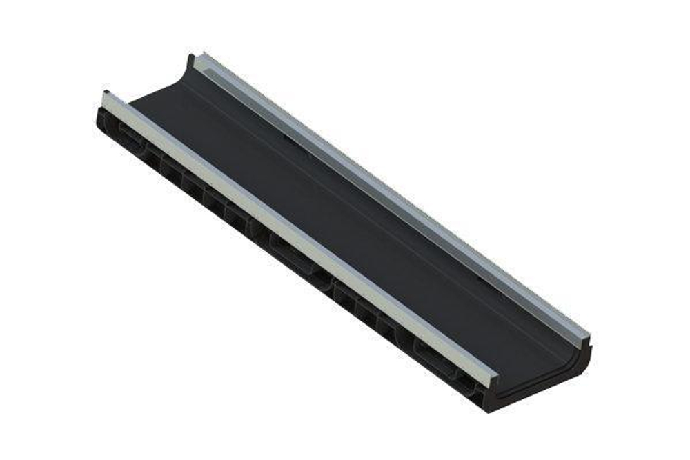 Лоток водоотводный пластиковый PolyMax Basic DN200 h80
