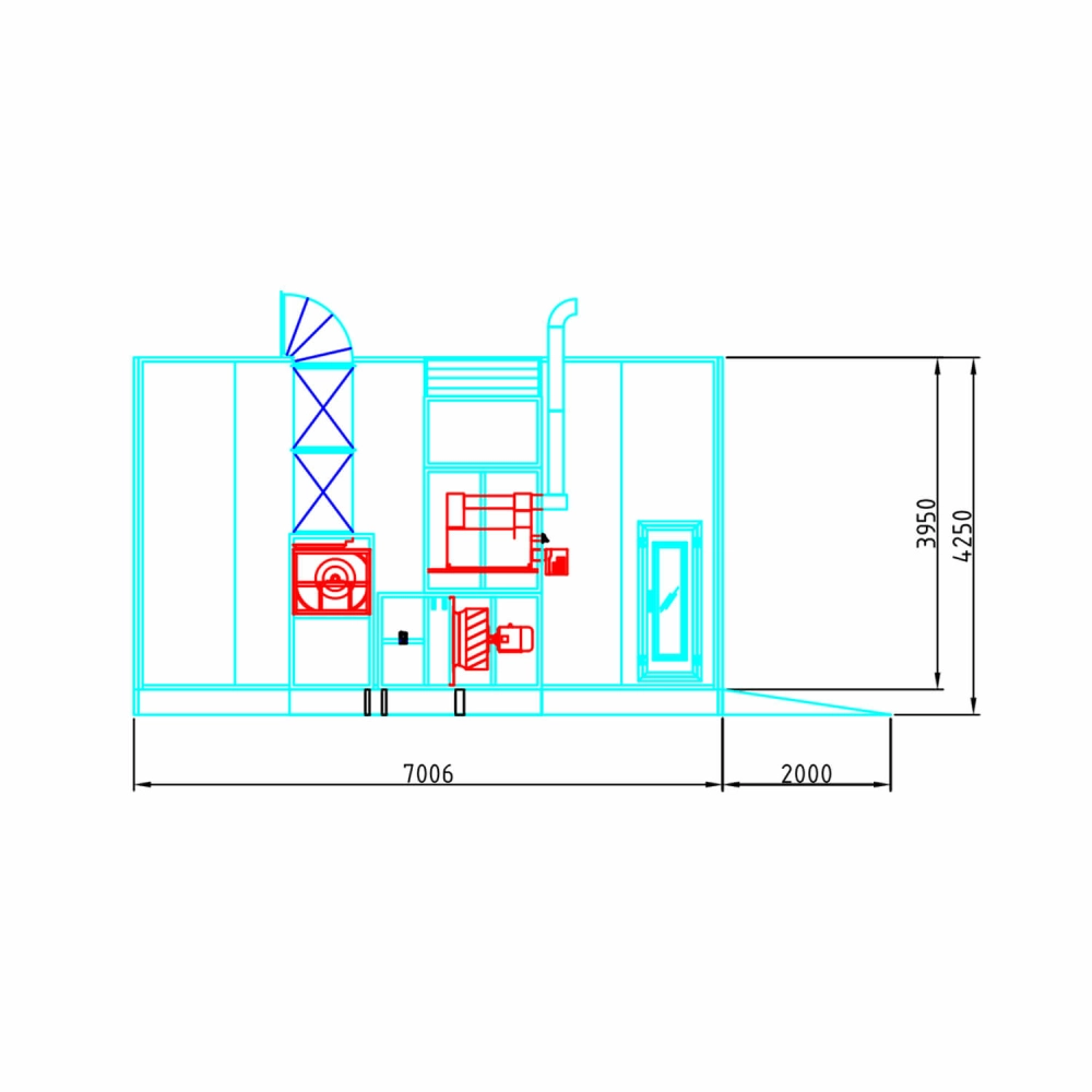 WDK-210H Окрасочно-сушильная камера