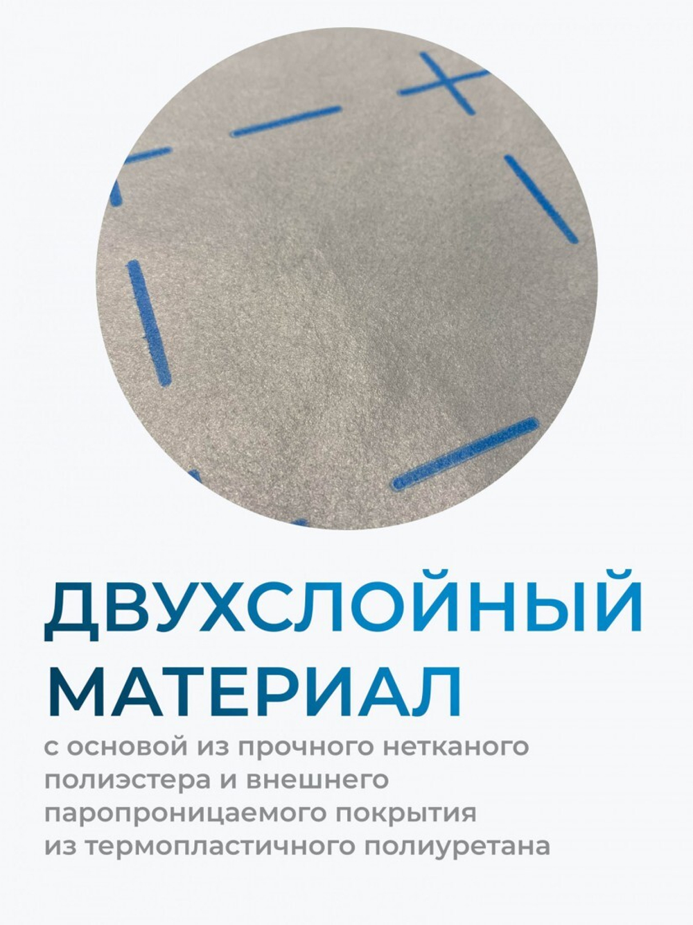 Гидро-ветрозащитная мембрана Knauf Nord Superdiffusion Membrane супердиффузионная 75 м2, рул