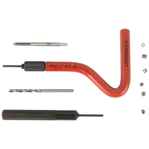 WDK-ST0305 Набор для восстановления резьбы M3x0,5, 16 предметов, шт