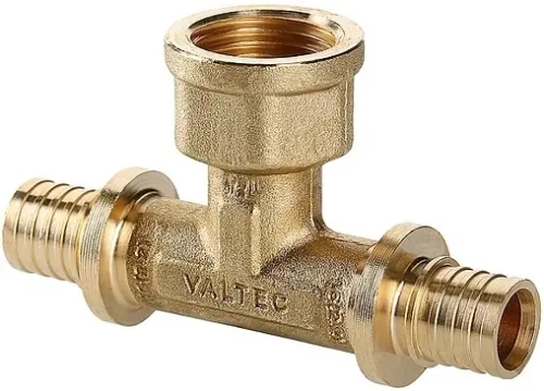 Тройник аксиальный переходной 25мм x ¾"в x 25мм Valtec VTm.432.BG.250525