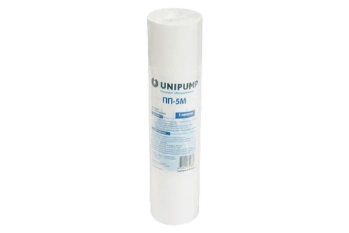 Полипропиленовый картридж UNIPUMP ПП-5 М (10”, 5 мкм)